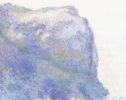On the Cliff at Le Petit Ailly, Claude Monet